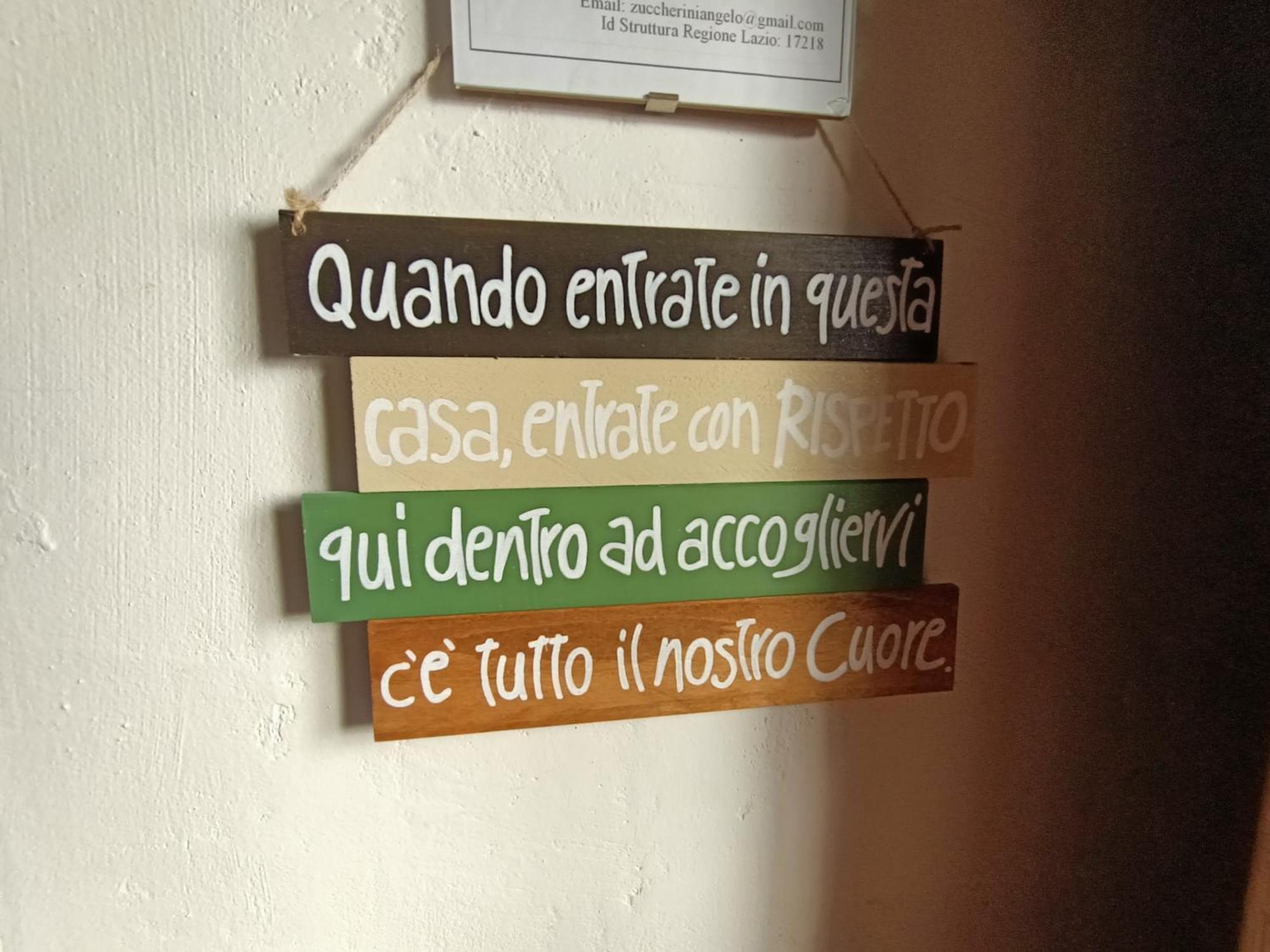 Giglio Vallerano. Alloggio Turistico 外观 照片